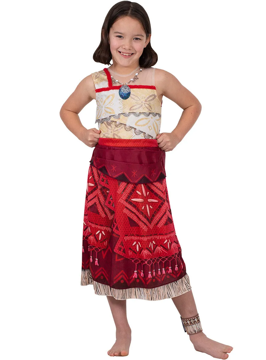 Moana 2 Deluxe Girls Official Disney Costume