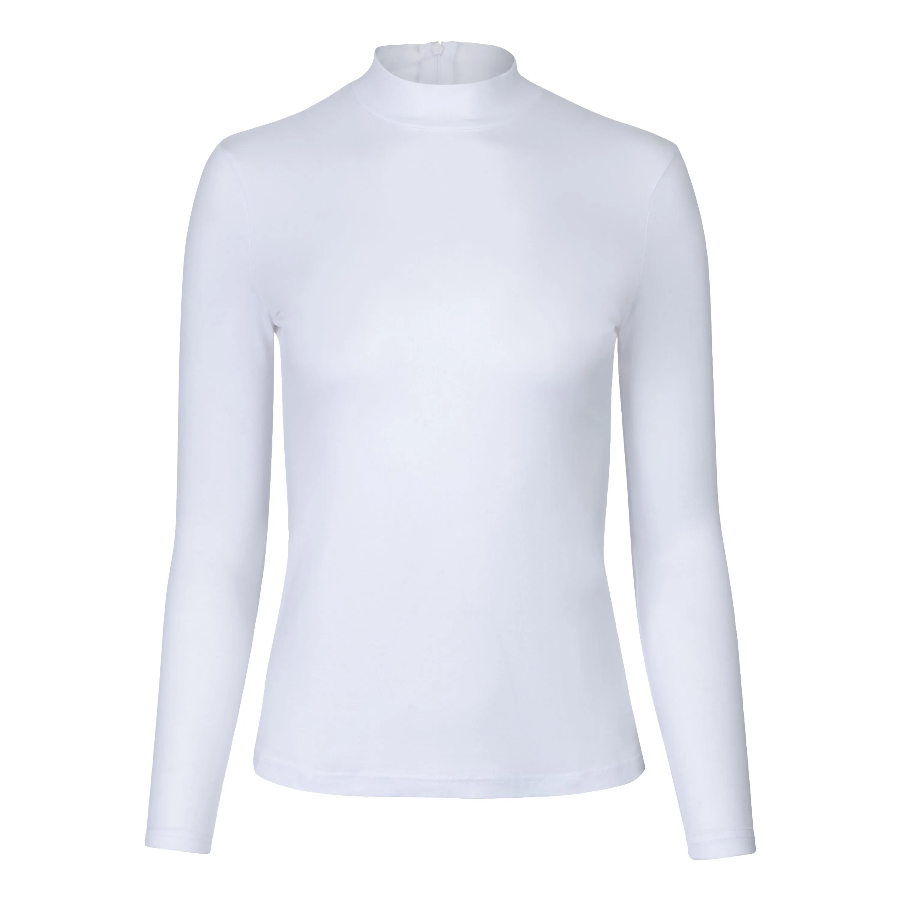 Mock Neck Long Sleeve Turtleneck