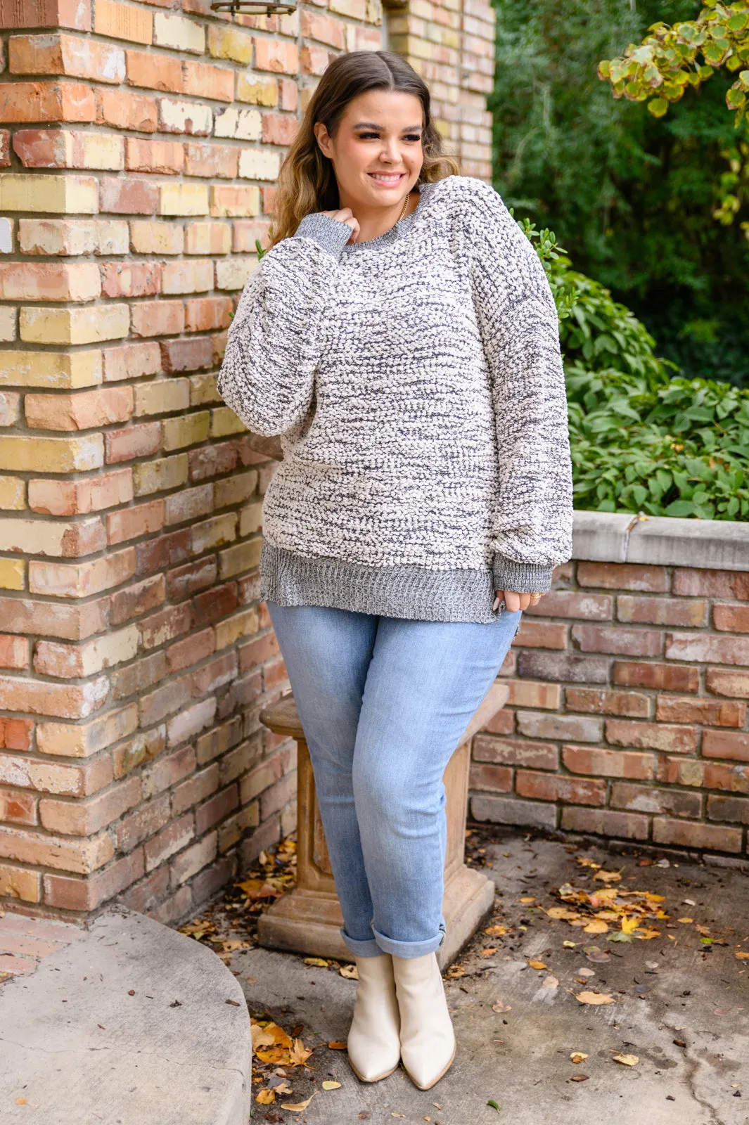 Monaco Sweater In Charcoal