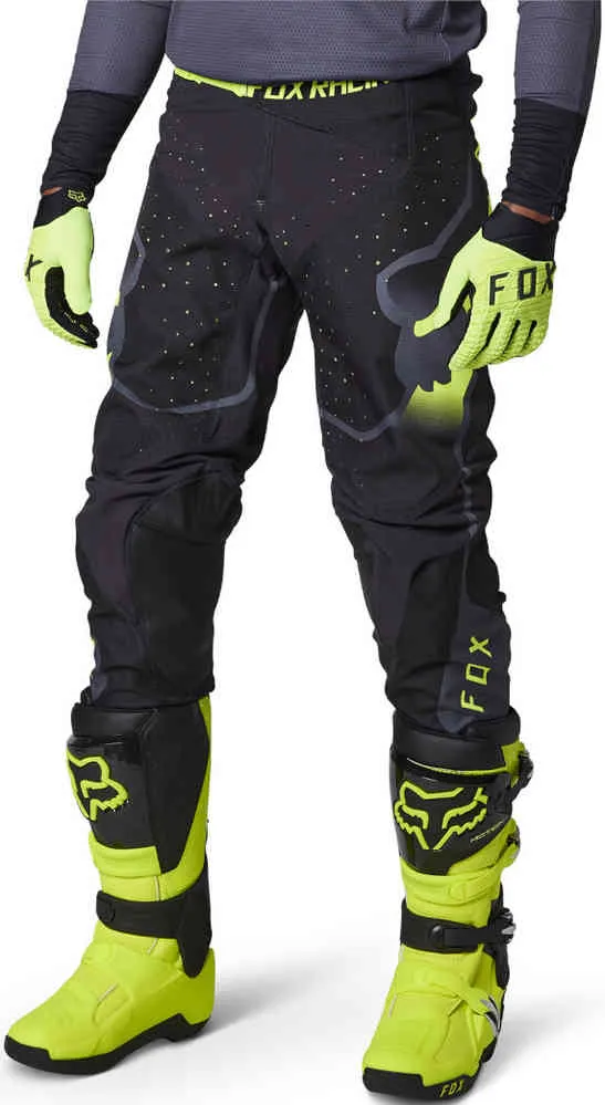 Motocross pants 360 Vizen FOX, black yellow