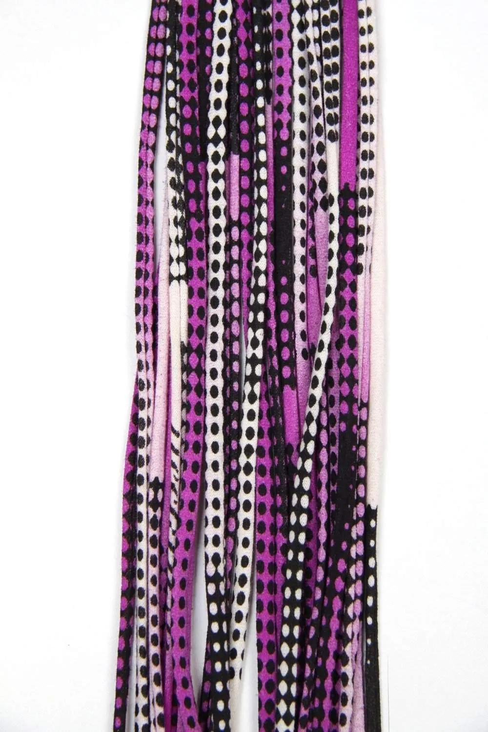 Necklush Infinity Scarf / Purple & Black / Unisex