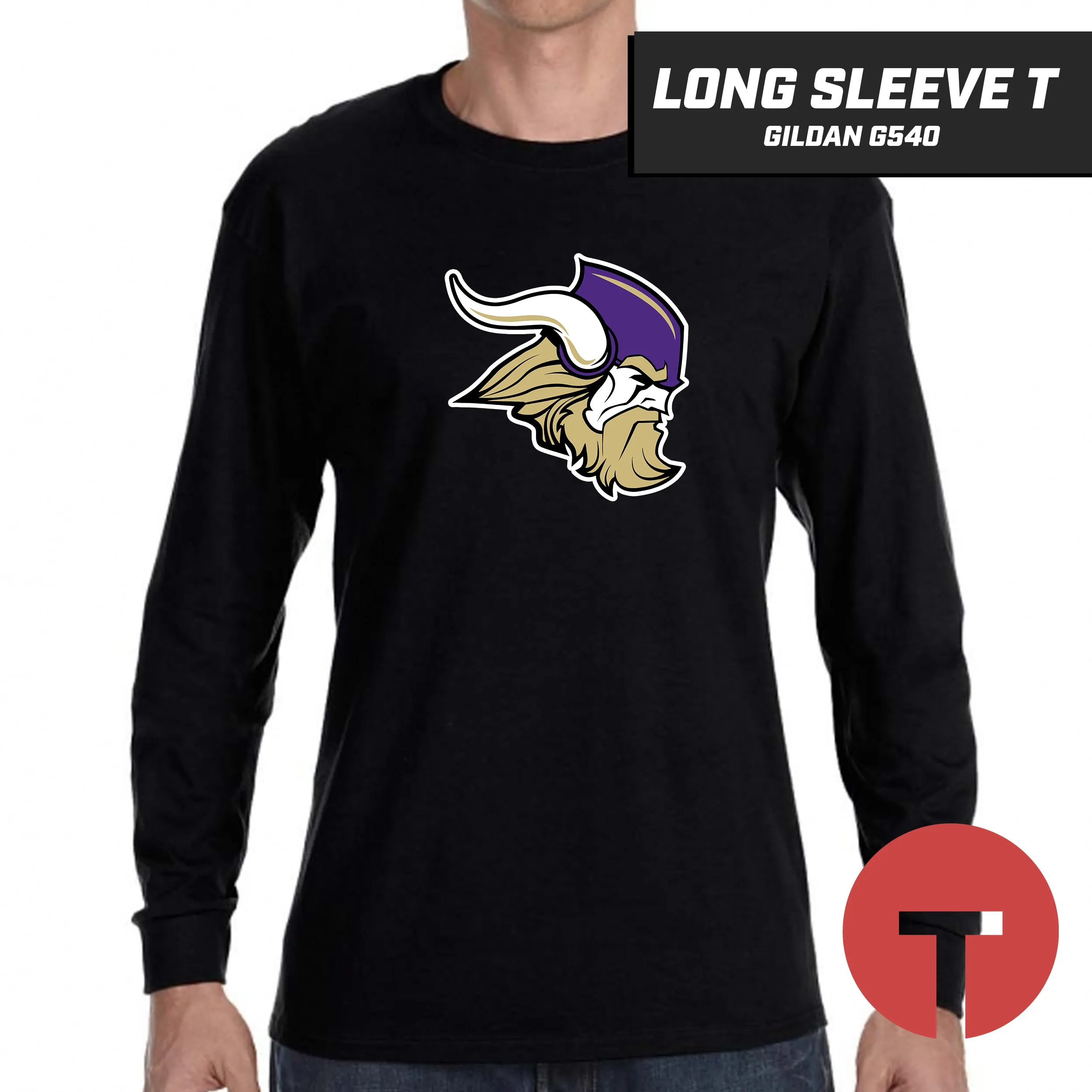 NKHS Vikings - Long-Sleeve T-Shirt Gildan G540