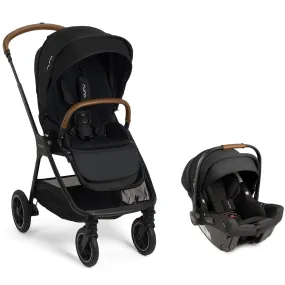 Nuna - Triv NEXT   Pipa URBN Travel System - Caviar