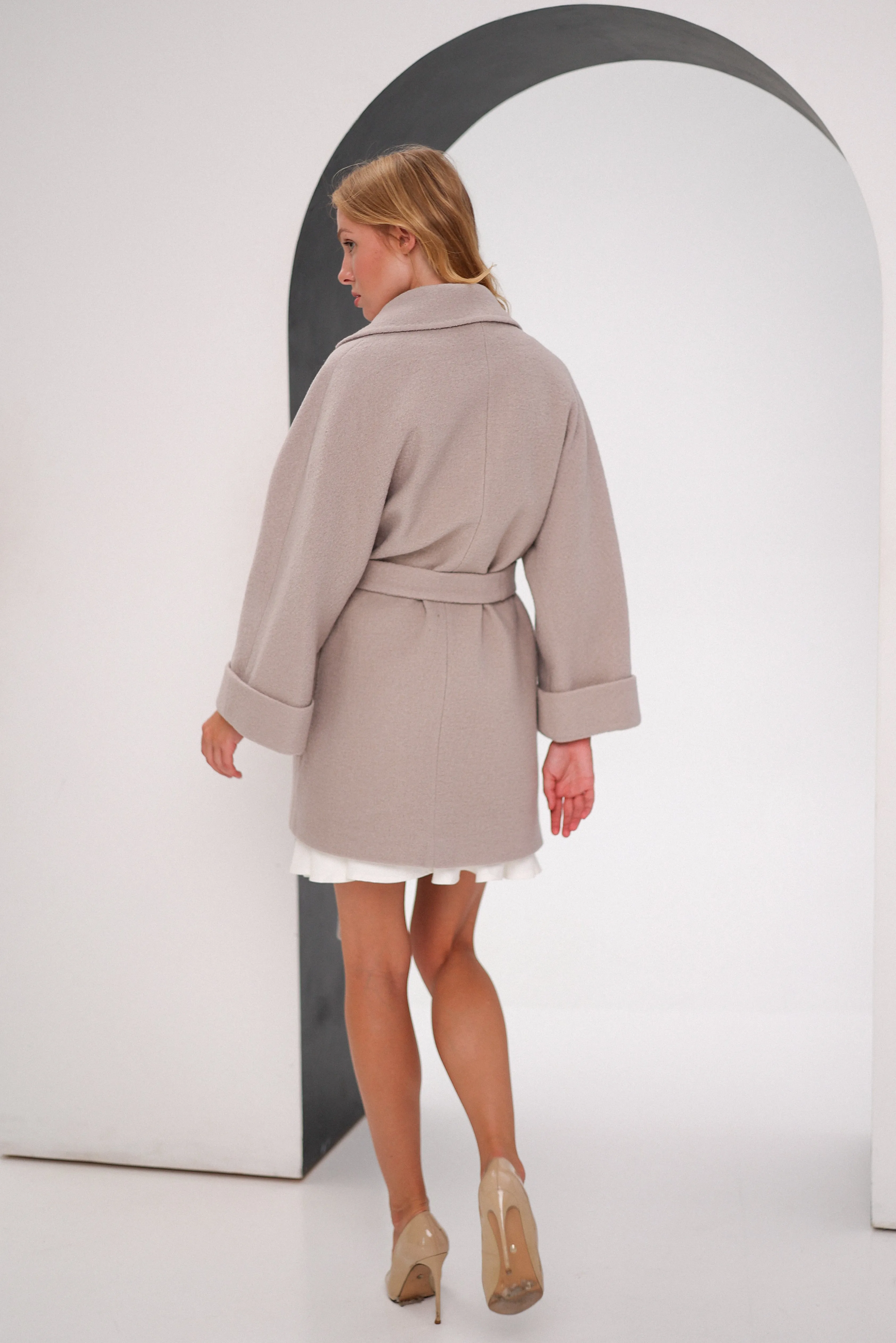 Oscar Pure Wool Blazer Coat