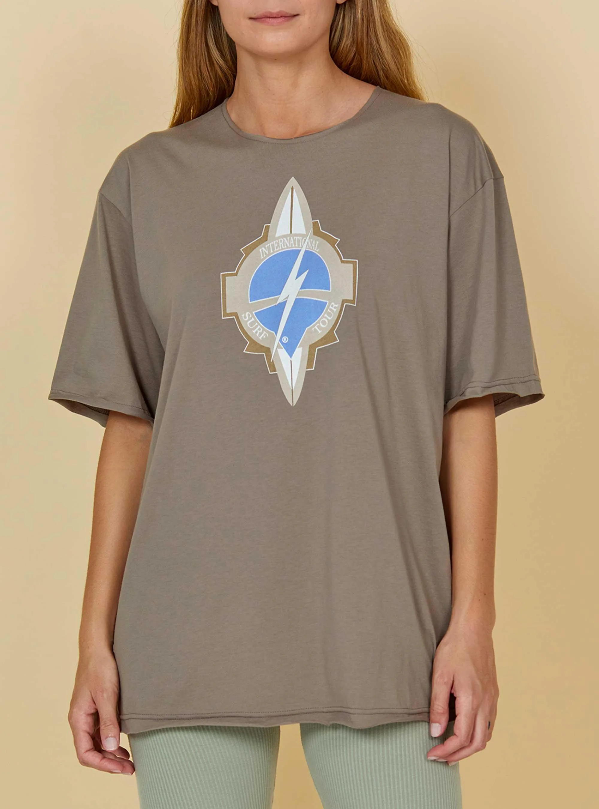 OVERSIZED T-SHIRT WITH FRONT PRINT