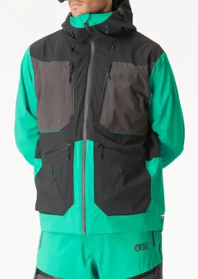 Picture Organic Naikoon Jacket Mens 2024 Spectra Green / Black