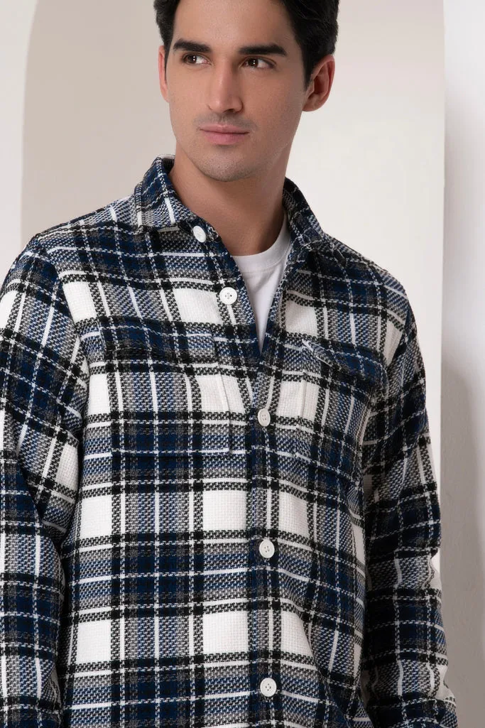 Plaid Flannel Overshirt