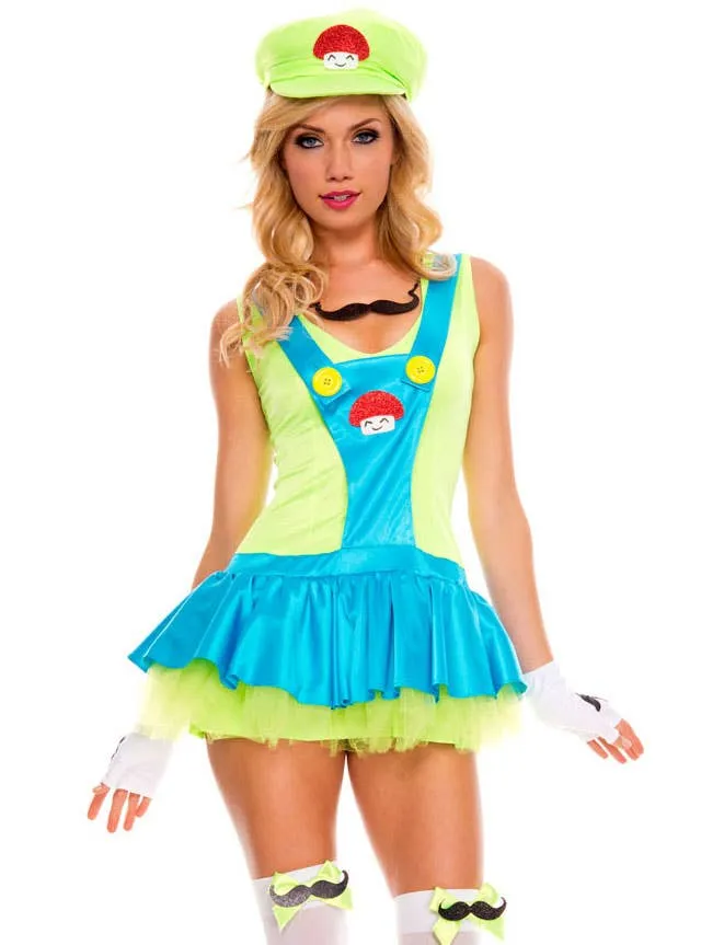 Playful Plumber Womens Sexy Costume