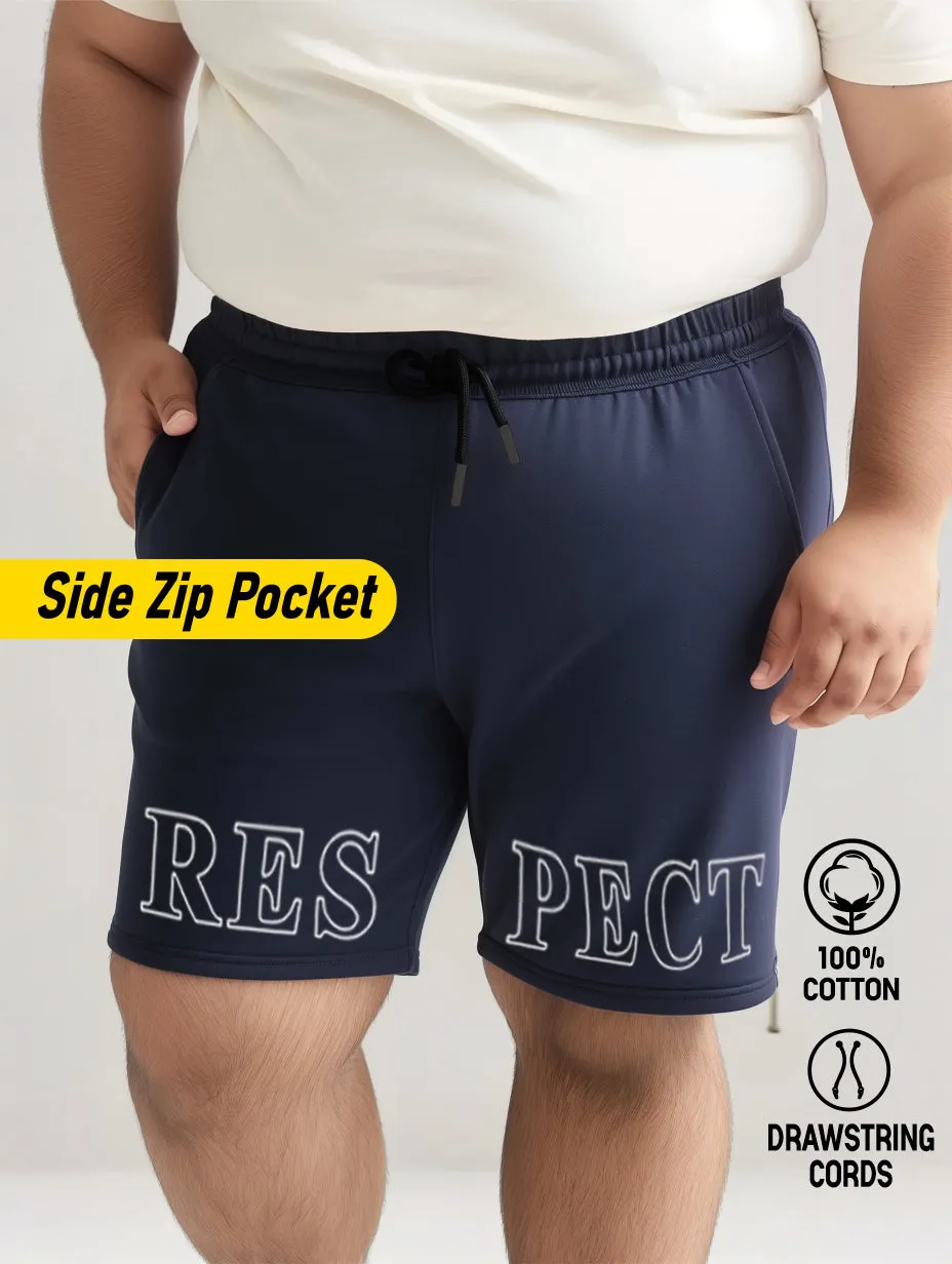 Respect Cotton Plus Size Shorts