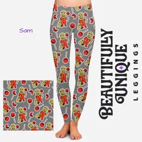 Sam (Exclusive) - High-quality Handcrafted Vibrant Leggings