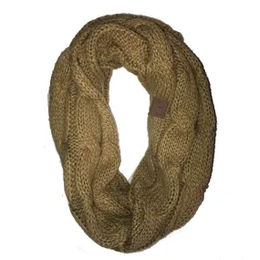 SF-800 Camel Infinity Scarf