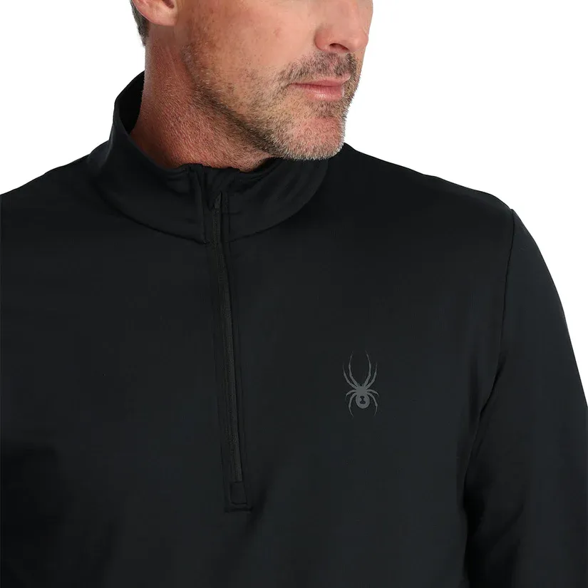 Spyder Prospect Half Zip Mens Black