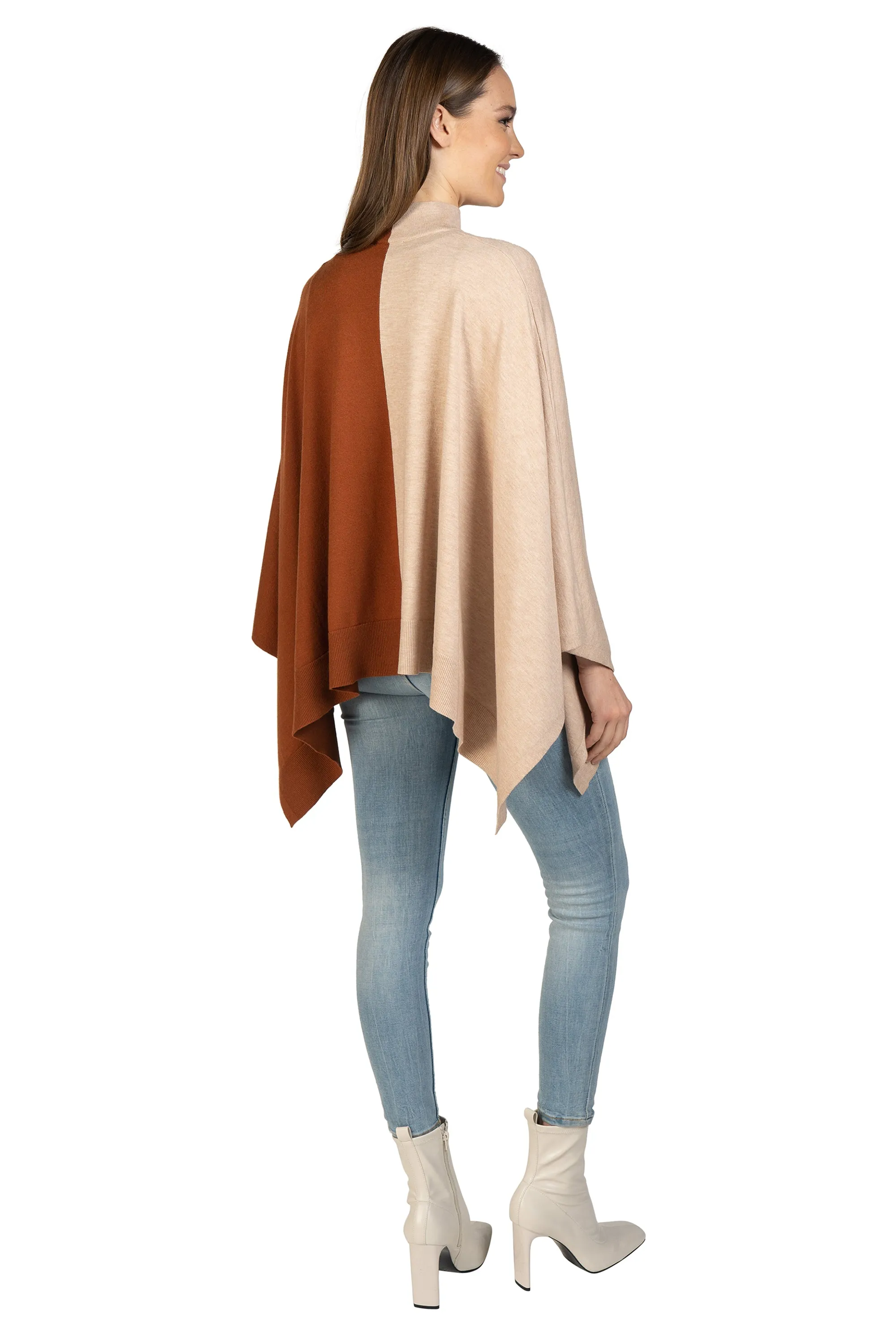 Two-Toned Poncho