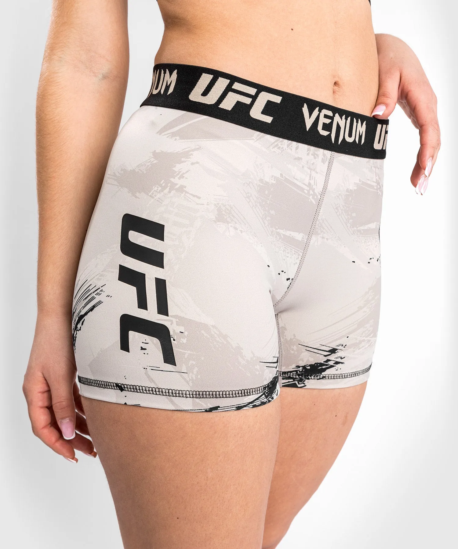 UFC Venum Authentic Fight Week 2.0 Women’s Vale Tudo Short - Sand/Black