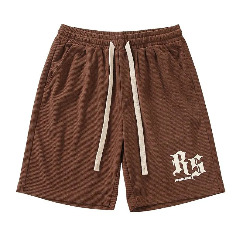 Versatile Casual Drawstring Waist Beach Shorts