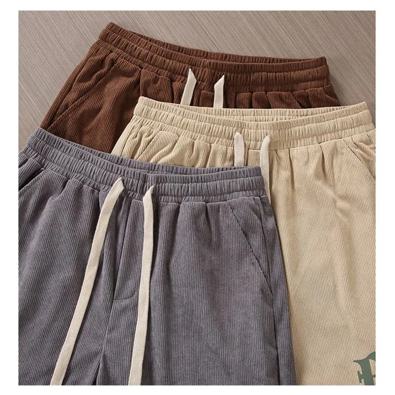 Versatile Casual Drawstring Waist Beach Shorts