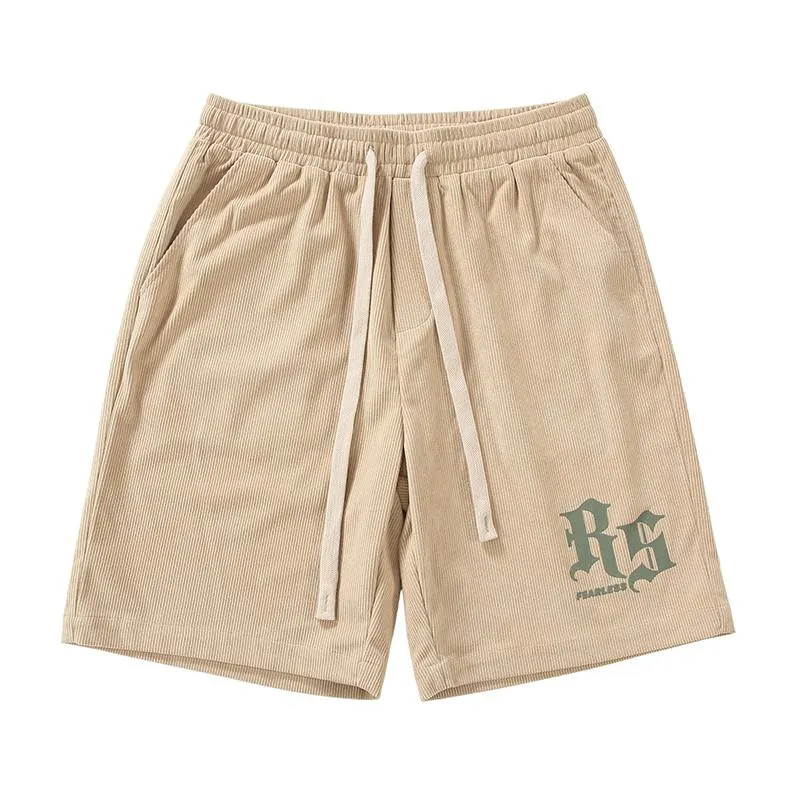 Versatile Casual Drawstring Waist Beach Shorts