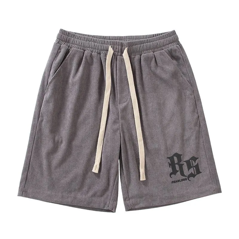 Versatile Casual Drawstring Waist Beach Shorts