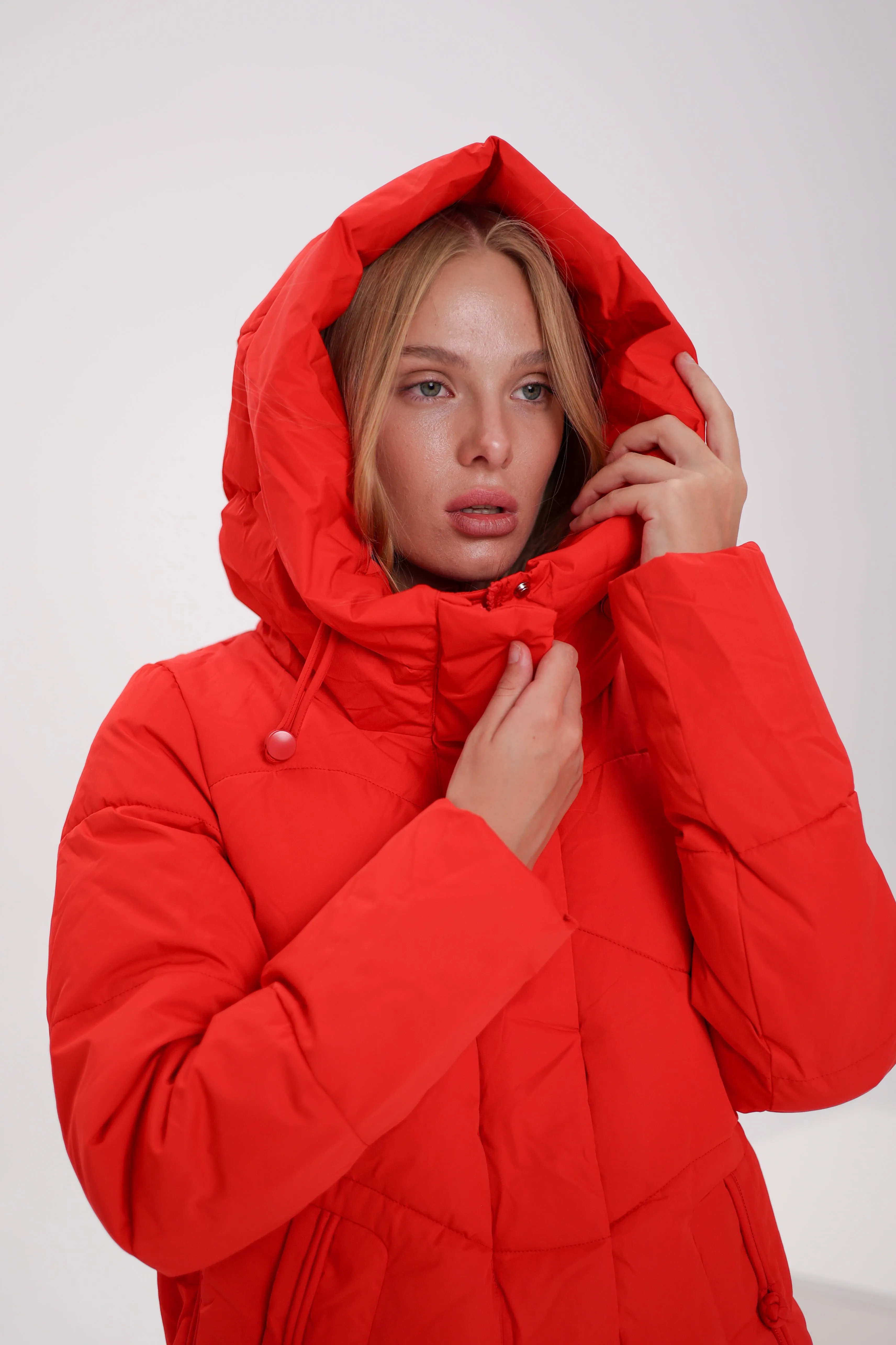 Winter Insulated Hooded Jacket